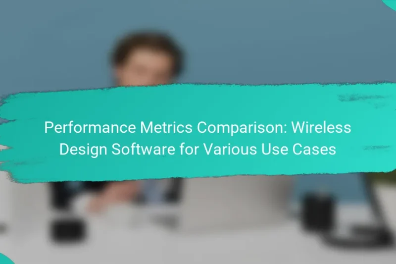 Performance Metrics Comparison: Wireless Design Software for Various Use Cases