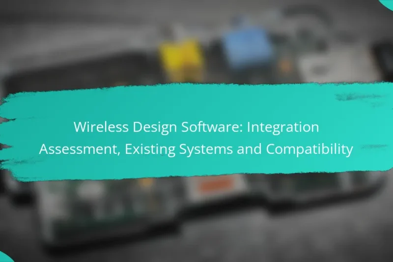 Wireless Design Software: Integration Assessment, Existing Systems and Compatibility